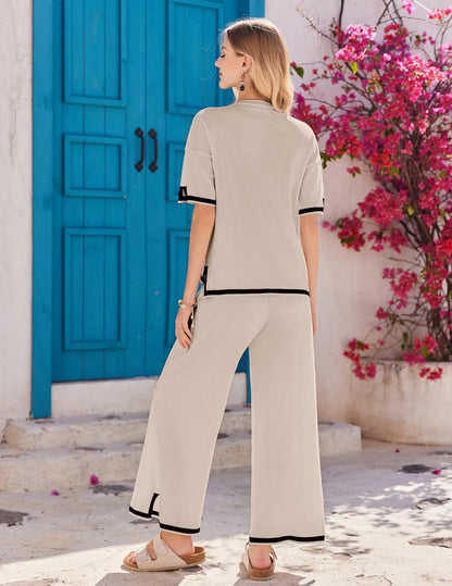 Eve Wide Two Piece Lounge Set